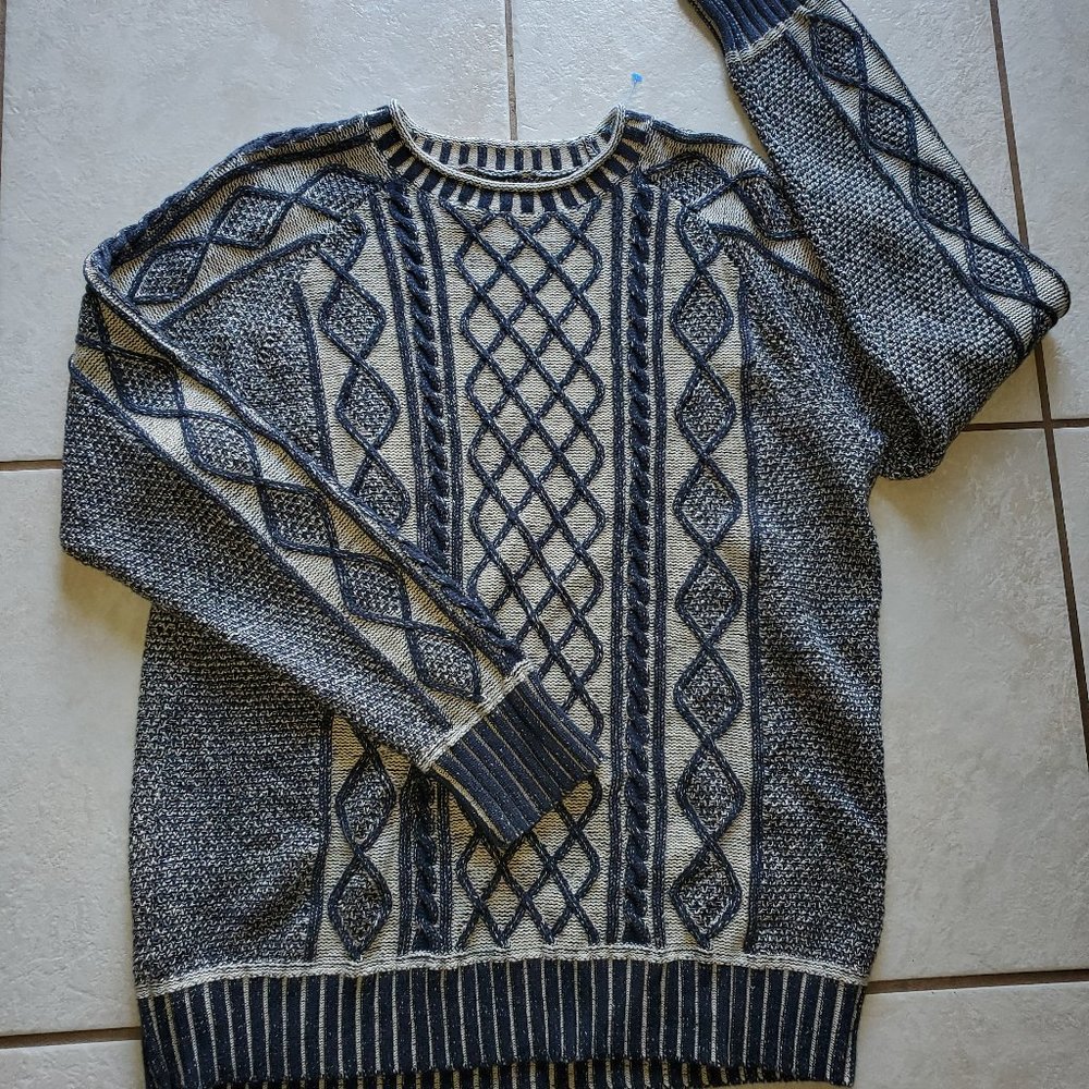 L.L. Bean Pullover Sweater Cotton/Linen Blend